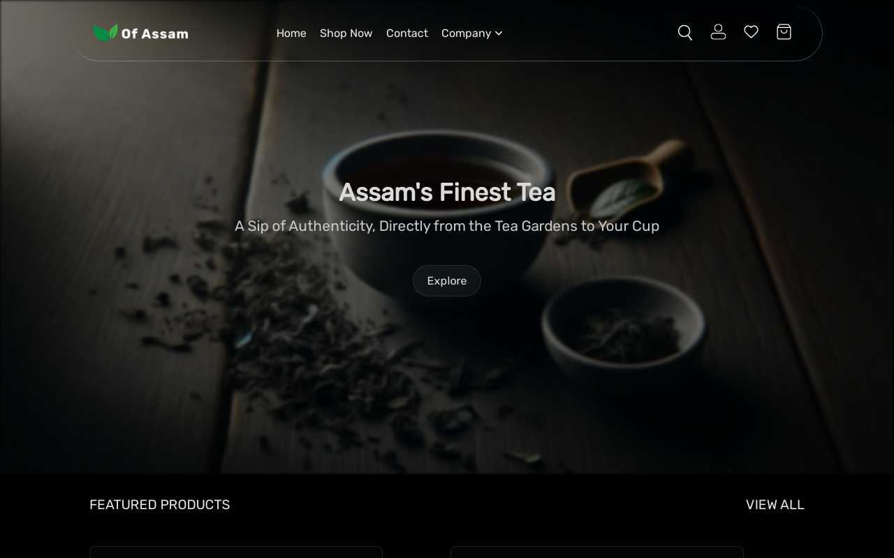 Tea of Assam Project